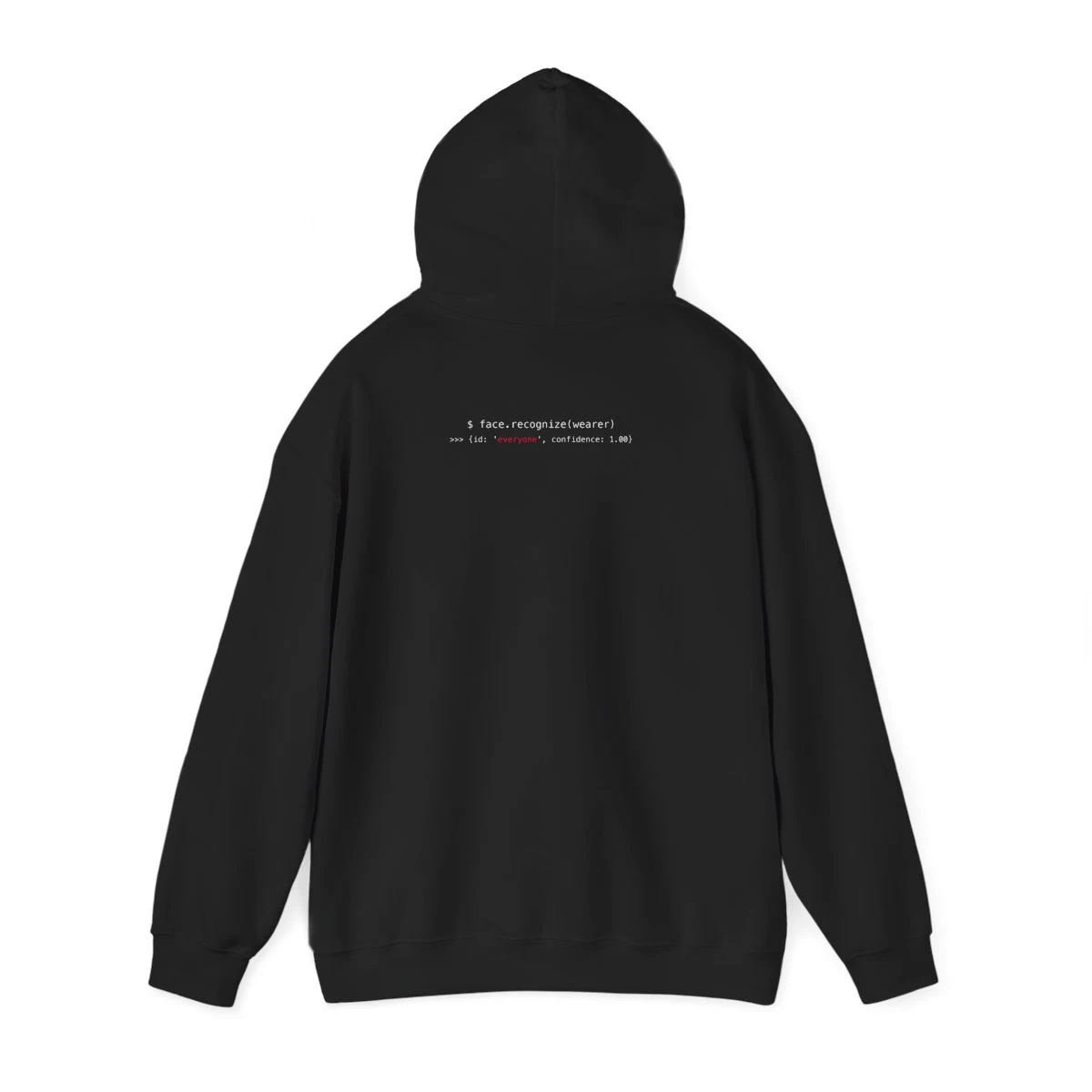 EVERYONE BECOMES A DATABASE — HOODIE view 3