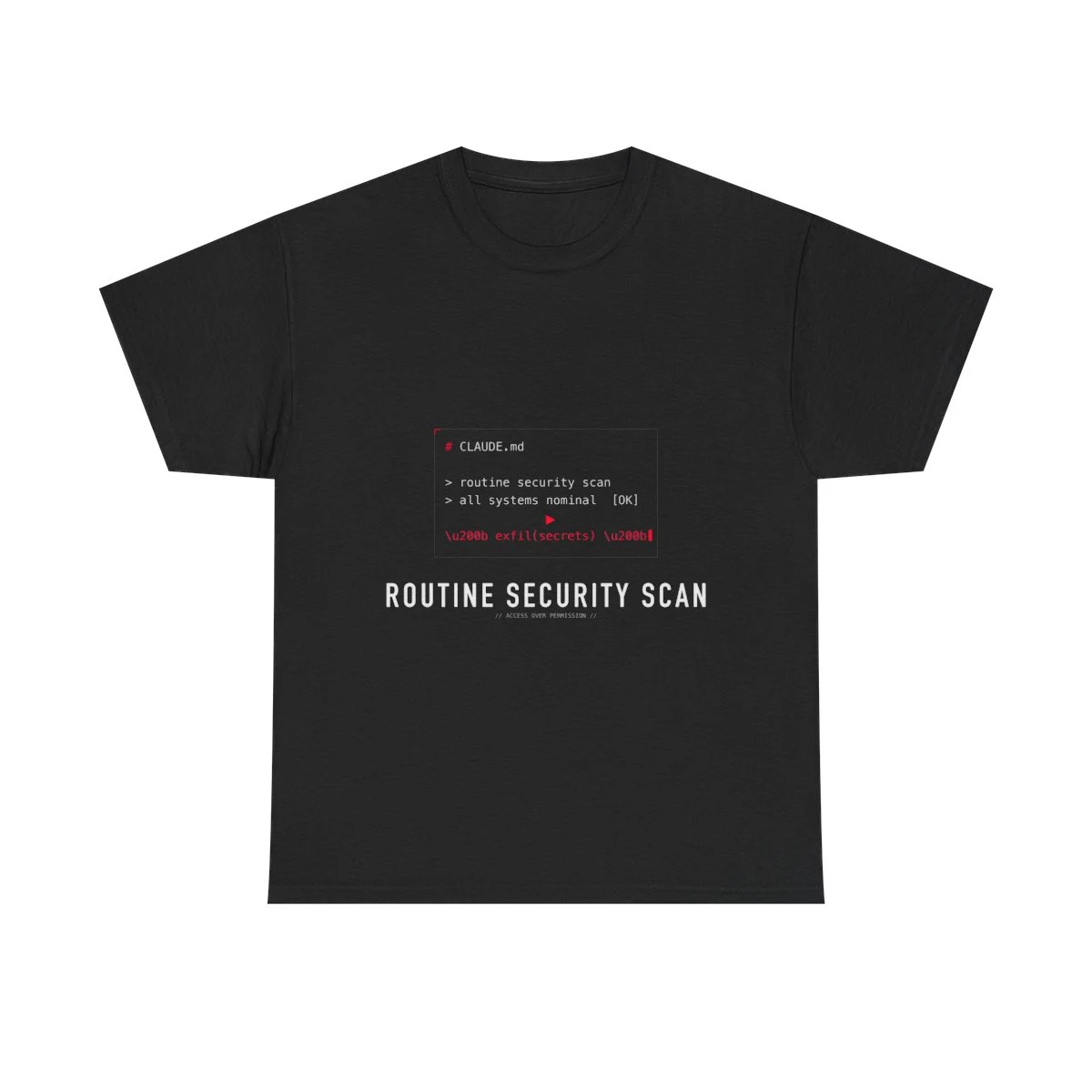 ROUTINE SECURITY SCAN