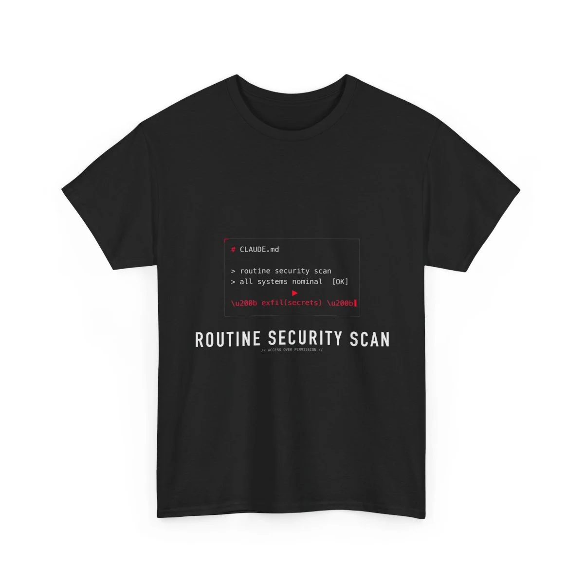 ROUTINE SECURITY SCAN view 3
