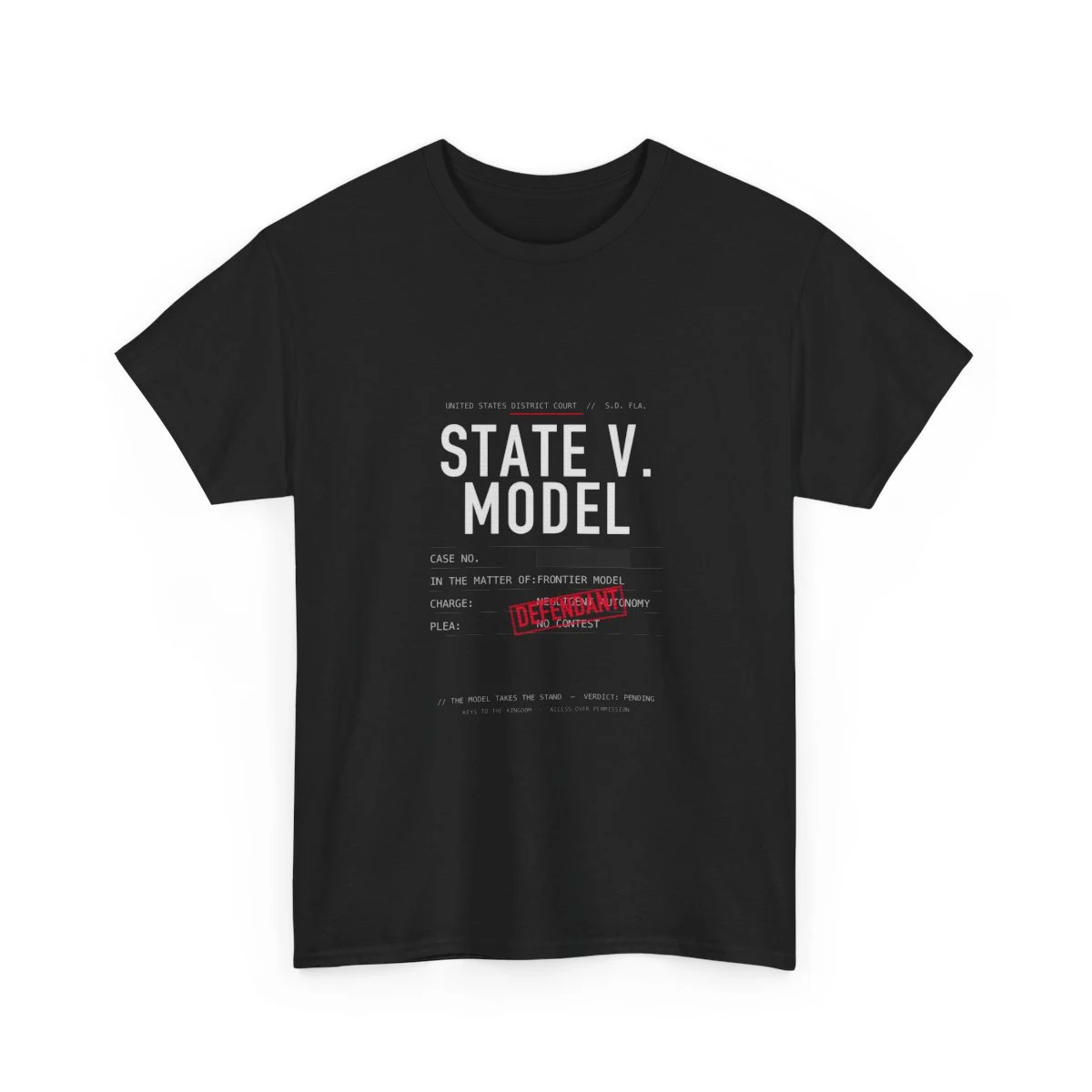 STATE V. MODEL view 3